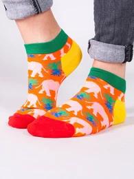 Unisex's Ankle Funny Cotton Socks Patterns Colours SKS-0086U-A300
