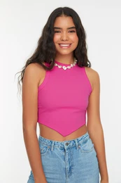 enski crop top Corduroy