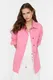 Trendyol jakna - Rosa - Regular fit