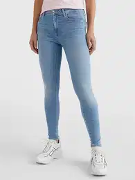 Modr dmsk skinny fit dny