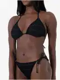 Z vezalkami Trikotni bikiniji za dame image