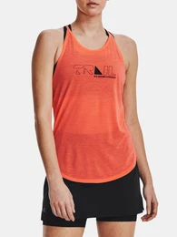 Tank Top UA Run Trail Tank-ORG - Women