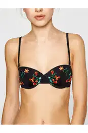Patterned Bikini Top