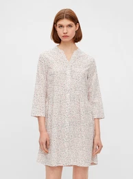 Pink and White Floral Dress Lindsey - Women