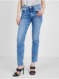 Modr dmsk slim fit dny - Dmsk