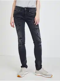 Tmav ed dmsk slim fit dny - Dmsk