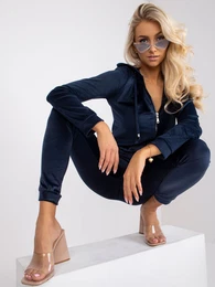 Dmsk teplkov souprava Fashionhunters Navy blue
