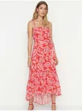 Poletne midi boho obleke image