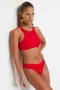 Bikini topi z visokim ovratnikom na znižanju image