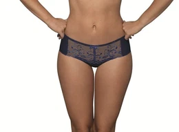ESSENTIAL ELEGANCE MIDISLIP - Women's panties with lace - blue