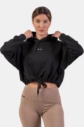 Loose crop hoodie Iconic