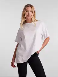 White Oversize T-Shirt Rina - Women