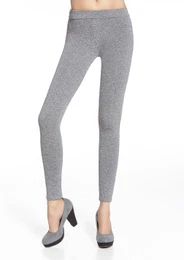 Women's leggings MARIKA made of insulated knitted fabric and pockets