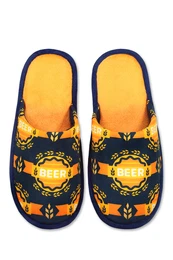 Men's Slippers Beer emblem -