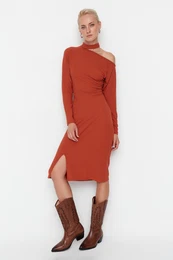 ploice izreite podrobno pleteno obleko Corduroy