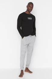 Herren Pyjama TMNAW23PT00017/Black