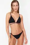 Črna Bikini velikih velikosti za dame image