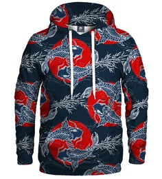 Unisex's Japanese Fish Hoodie H-K AFD355