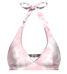 Woman's y Tie Dye Halter Neck Bikini Top BTH AFD848