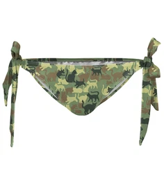 Woman's Camo Cats Bikini Bows Bottom WBBB AFD090