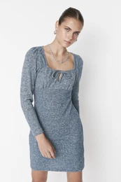 Dress - Dunkelblau - Bodycon