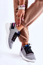 enski slip-on Klayra sivi evlji
