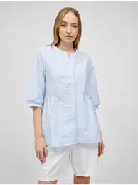 Light blue striped blouse Gale - Ladies