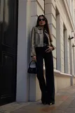 High Waist Traperice za motor image