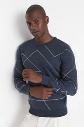 Herren Pullover Patterned