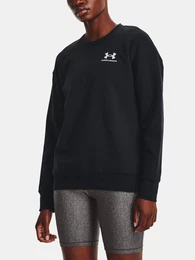 Mikina Essential Fleece Crew-BLK - Dmsk
