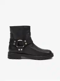 Black Women's Ankle Boots - Ladies