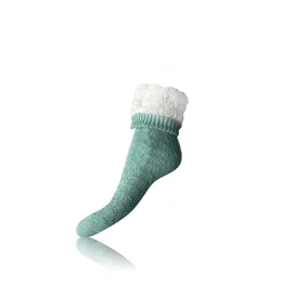 EXTRA WARM SOCKS - Extremely warm socks - light green