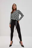 Houndstooth Jeggings za dame image
