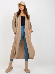 dlouh bov kardigan s kapsami