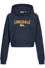 Women's hooded sweatshirt cropped oversized