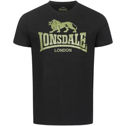 Lonsdale Herren T-shirt (119083) Dunkelgrün/Grün/Braun