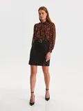 Rdeča Dolga Bluza za dame image
