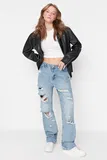 Slouchy Boyfriend Jeans image
