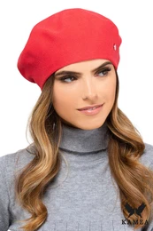 enska beretka Kamea_Beret_K.19.071.22_Coral