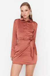 skoicov kravata Detailn satnov veern aty