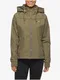 Khaki dámská bunda s kapucí Ragwear Apoli - Dámské