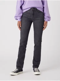 Black women's straight fit jeans - Women