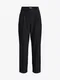Black trousers with belt VILA Bilyana