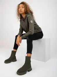 khaki provan bomber s kapuc