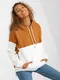 RUE PARIS svtle hnd a ecru basic mikina z klokana RUE PARIS