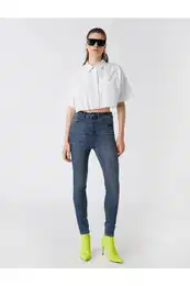 Slim Fit Extra High Waisted Jeans - Taylor Jean