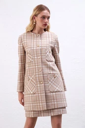 kostkovan kaftan - bov