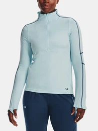 T-Shirt UA Train CW 1/2 Zip-BLU - Women