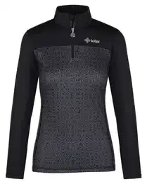 Women's functional long-sleeved T-shirt LEEMA-W black