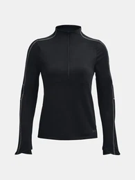 T-Shirt UA Train CW 1/2 Zip-BLK - Women